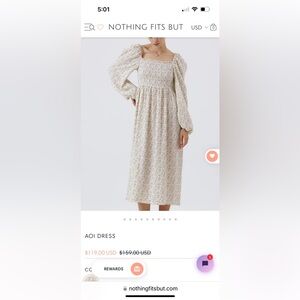 Nothing fits but dress